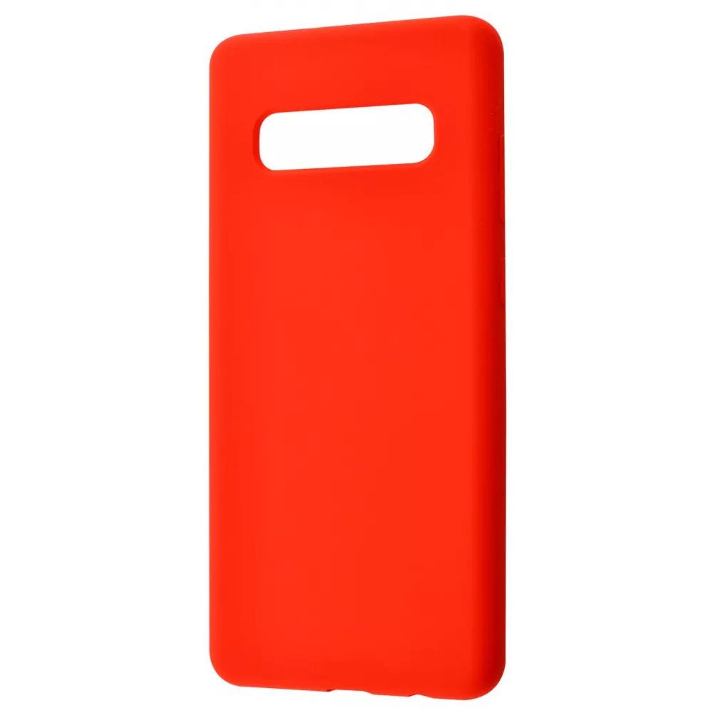 Чехол-накладка для телефона WAVE Full Silicone Cover Samsung Galaxy S10 Plus Red
