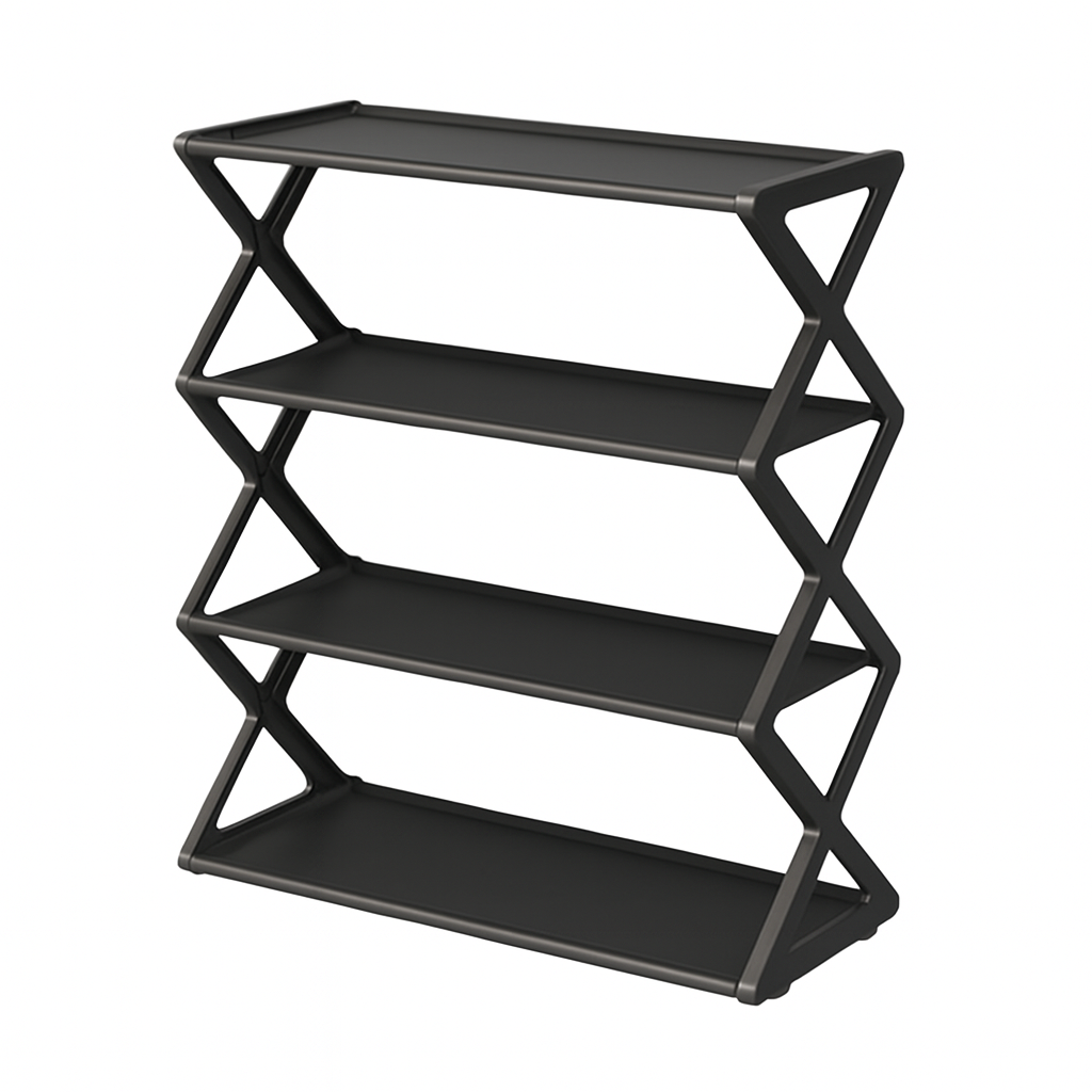 Полка для обуви WH9123 4 яруса 42x18,5x49,5 см (614675)