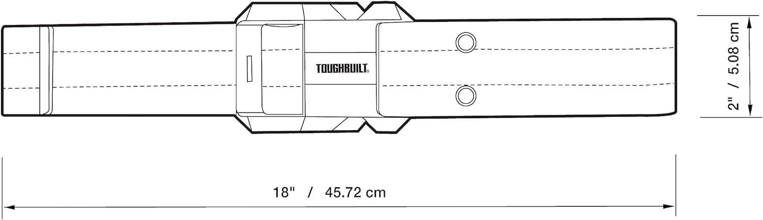 Строительный пояс ToughBuilt 81-121 см (TB-CT-42-BEA) - фото 4