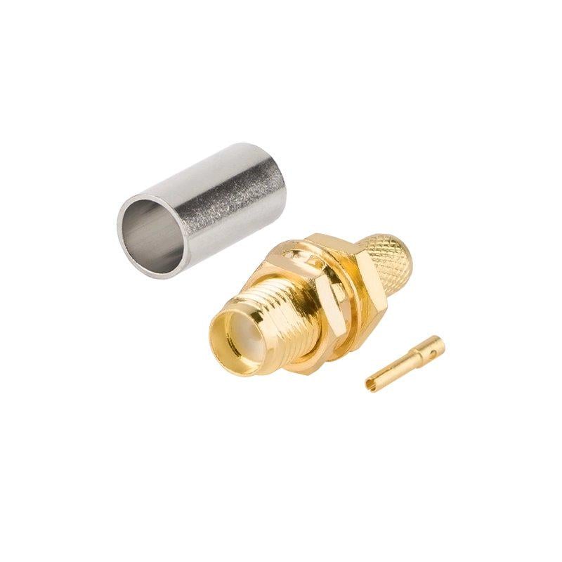 Гнездо SMA обжимное RG-58 (A145039) Гнездо SMA обжимное RG-58 (A145039)