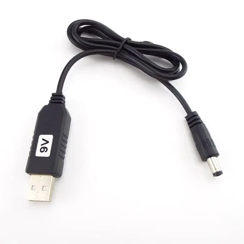 Кабель для роутера USB DC 4,0х1,7 мм 9V (7909)