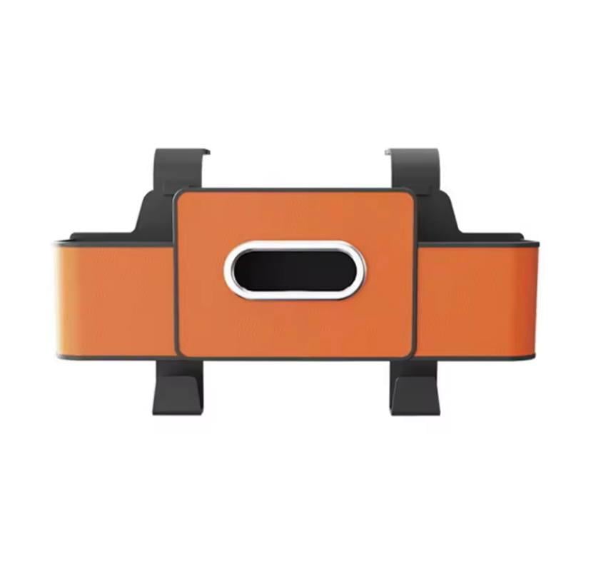 Органайзер автомобильный на спинку сиденья с отделениями для салфеток/стаканов/телефона и мелочей Оранжевый (79aef450)