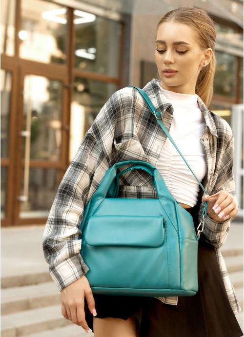 Жіноча сумка спортивна Sambag з кишенями Мурена (3630371625)