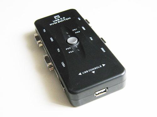 4-портовый KVM свич переключатель USB - фото 4