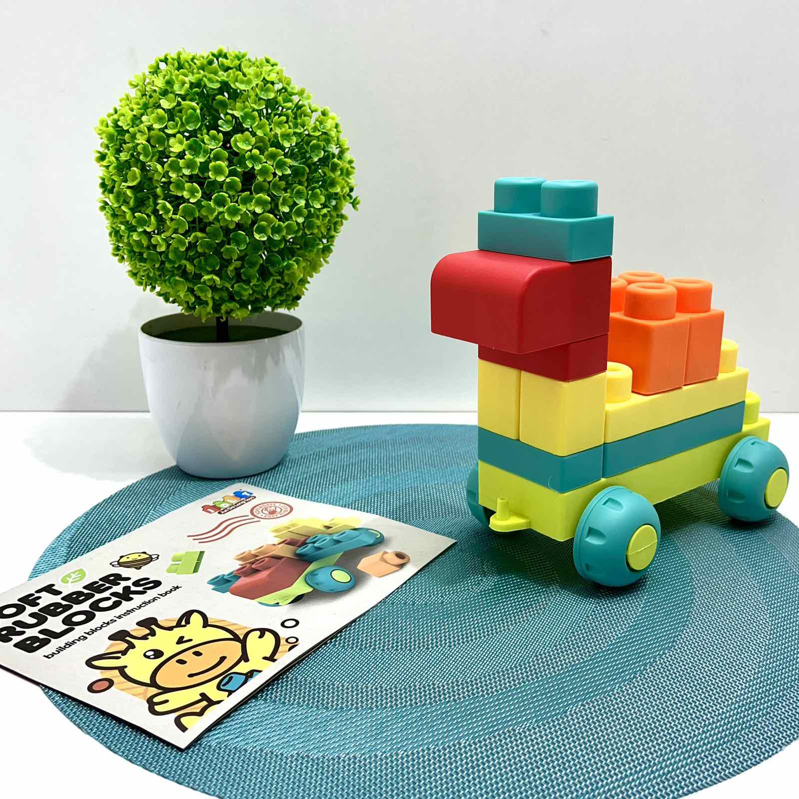 Конструктор JDLT Поезд-каталка 22 дет. (6060) - фото 8 Конструктор JDLT Поезд-каталка 22 дет. (6060) - фото 8