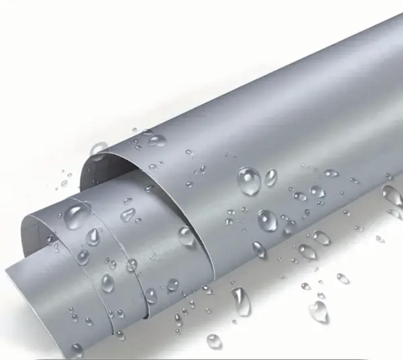 Плівка шліфований алюміній 100x152 см Світло-сірий (2596239231) - фото 6