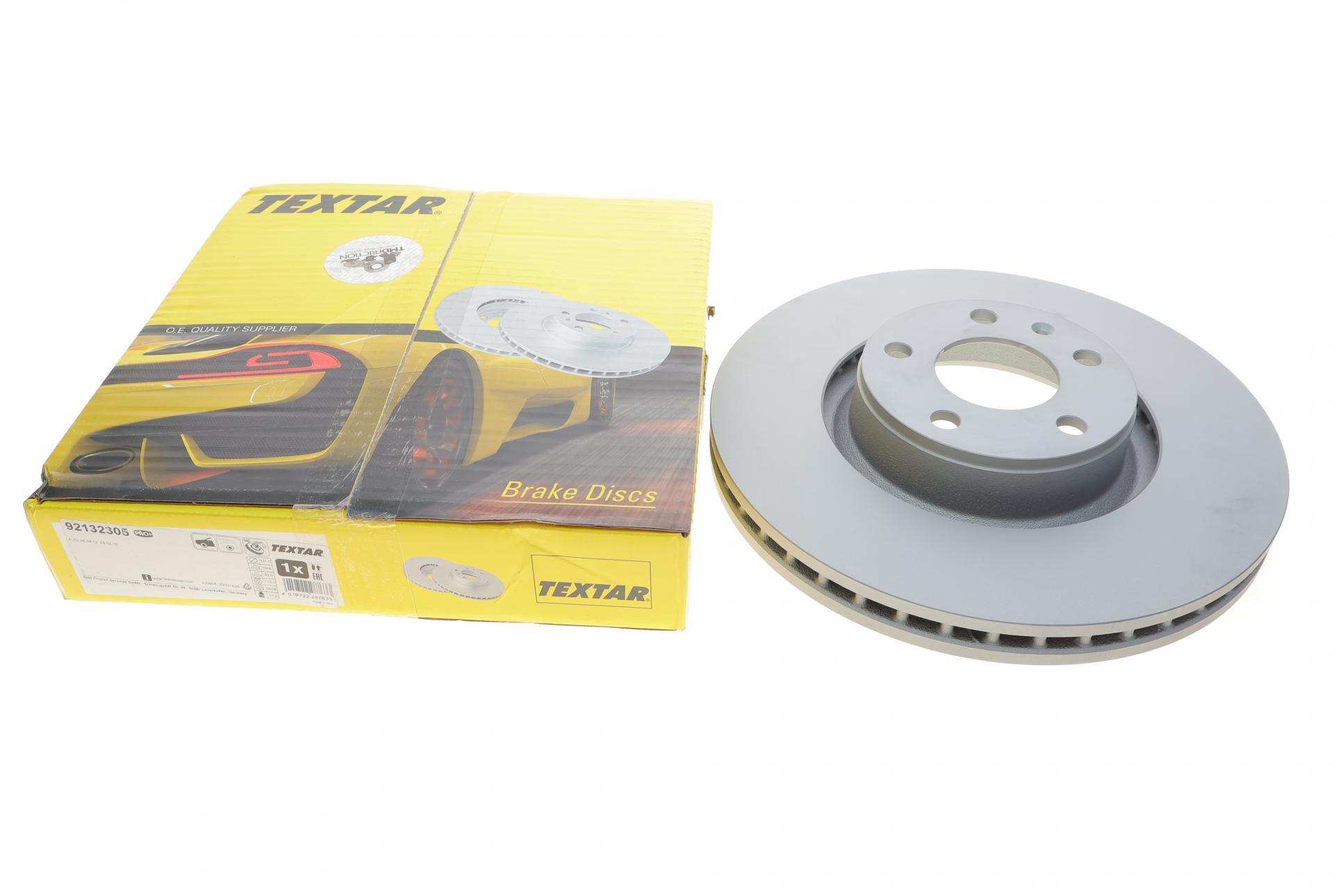 Диск гальмівний передній TEXTAR Audi A6/A8 04-11 321x30 мм PRO+ (92132305 TEXTAR)