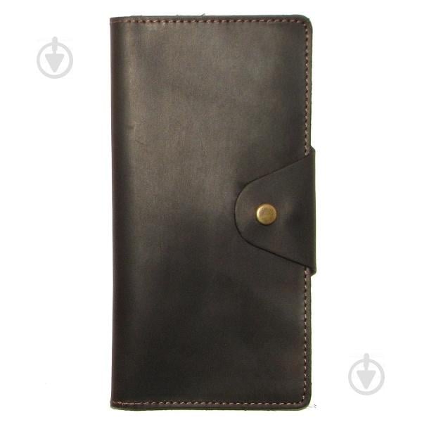 Кошелек-купюрник DNK Leather DNK Purse H col.F Темно-коричневый