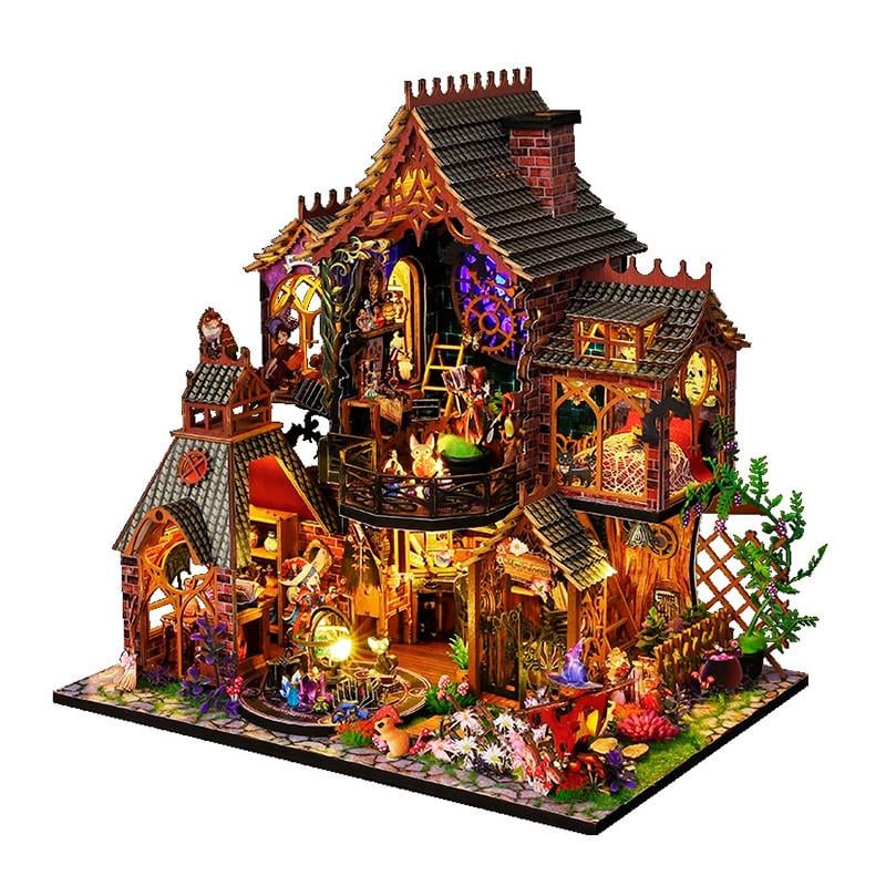 Конструктор-румбокс DIY House ES015-B Magic Forest Магический дом с куполом (34060984)