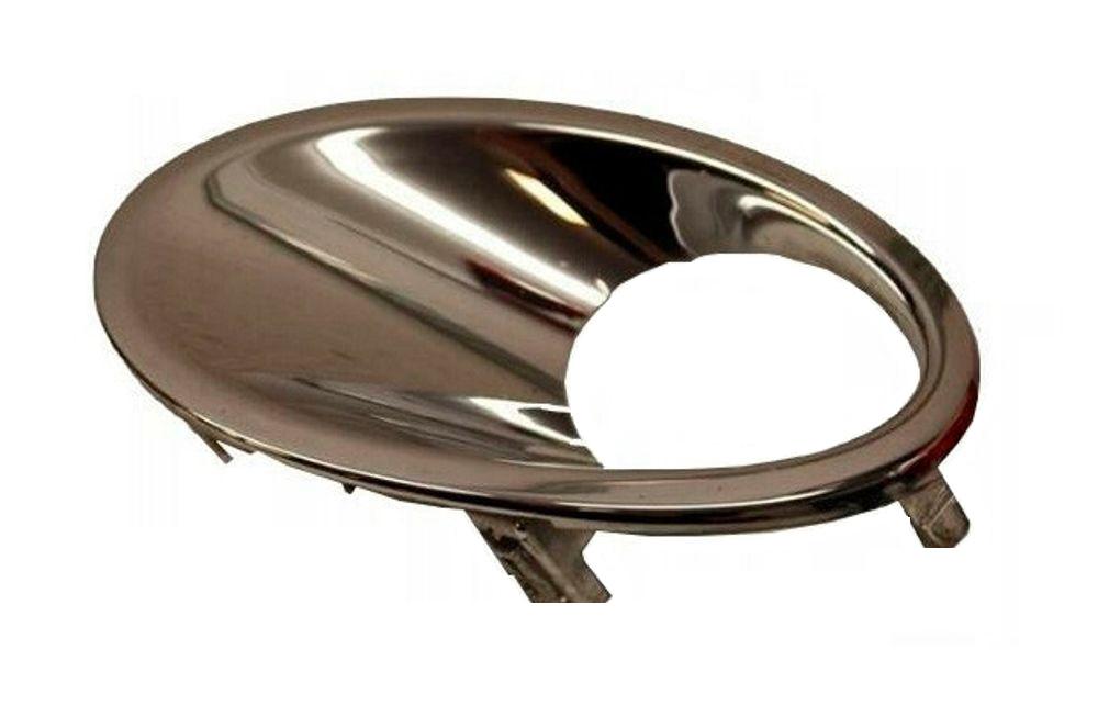 Решетка бампера AVTM Nissan Qashqai/Qashqai+2 10-14 левая окантовка ПТФ Хром (5015 913)