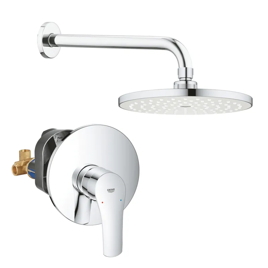 Набор для душа с верхним душем Grohe Eurosmart (UA33556003)