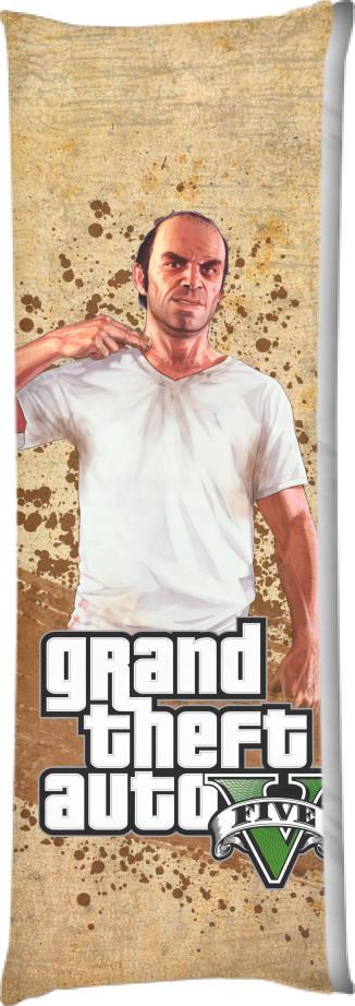 Подушка дакимакура Gta V 2 50x150 см (13531972)