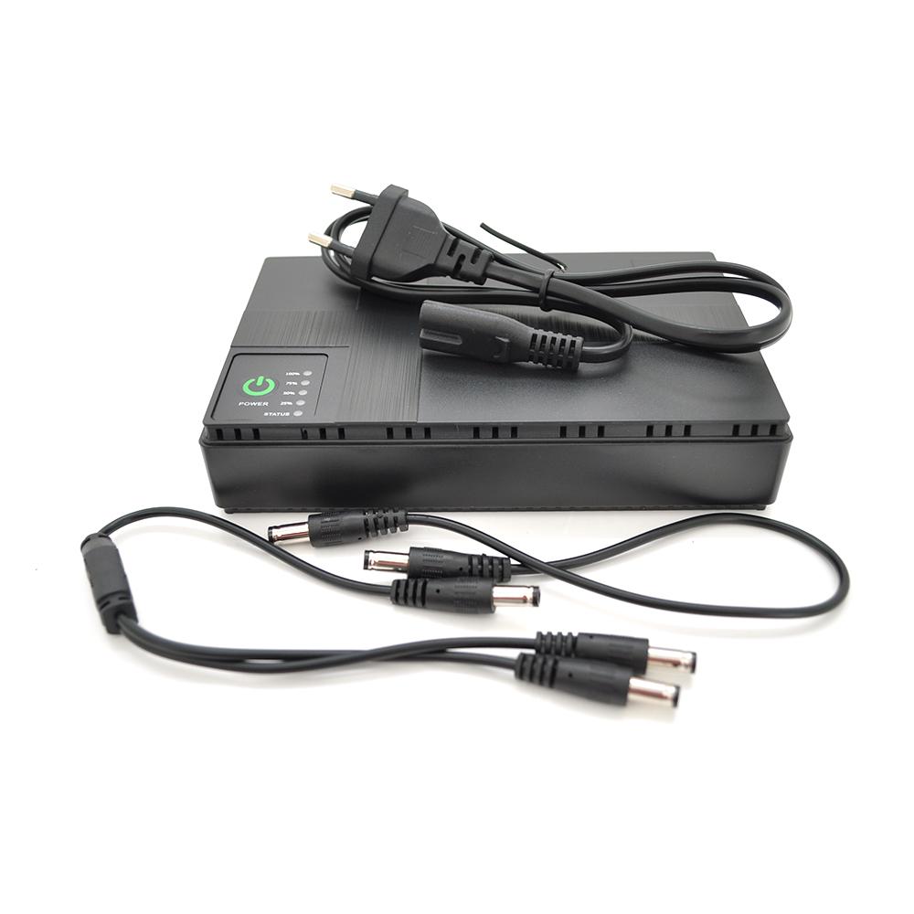 Джерело безперебійного живлення UPS-36 W DC1036P для роутерів/комутаторів/PON/POE-430 5/9/12 V 2 A 10400 mAh Black (29976) - фото 2