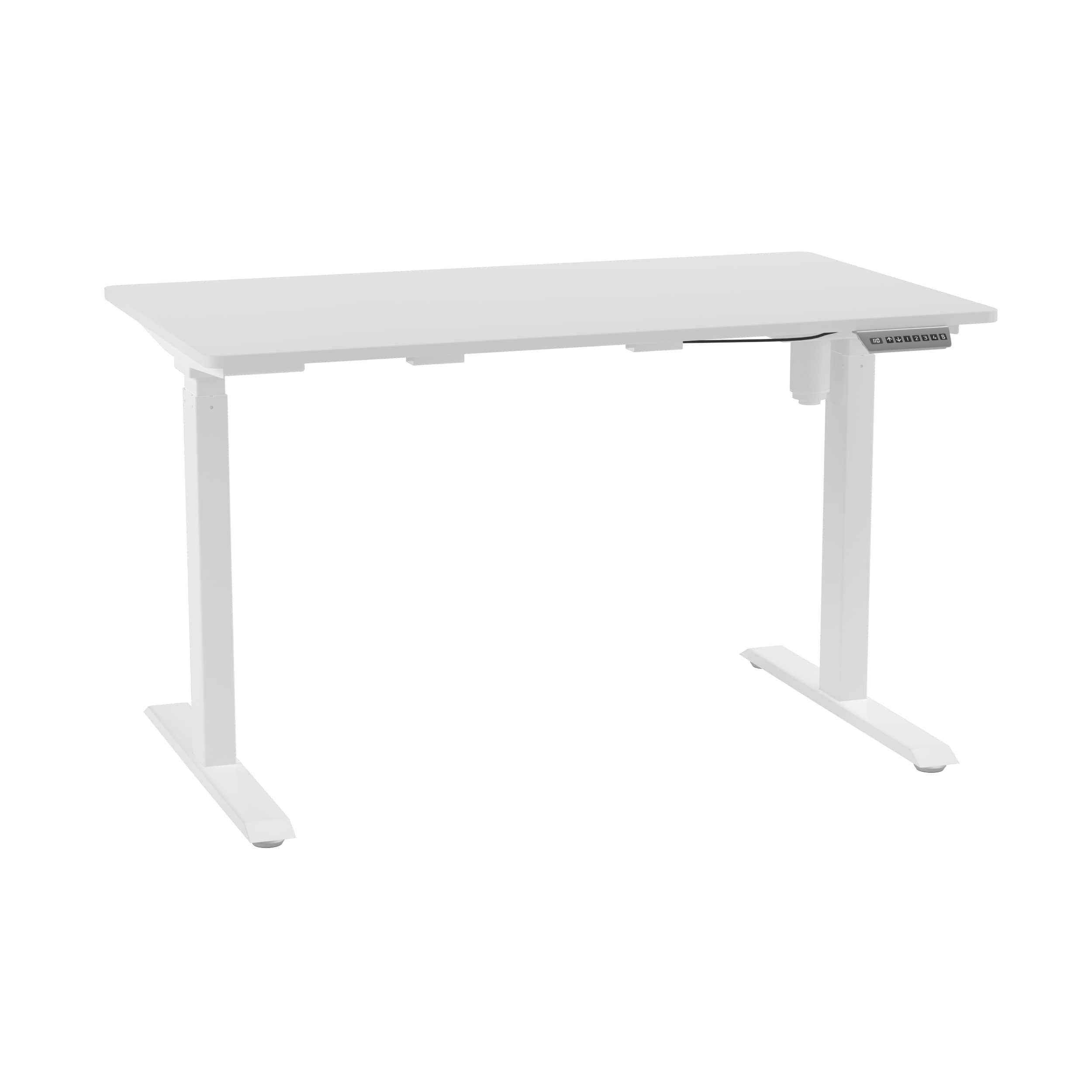 Стол компьютерный E-table Universal с регулируемой высотой Белый (3202w)