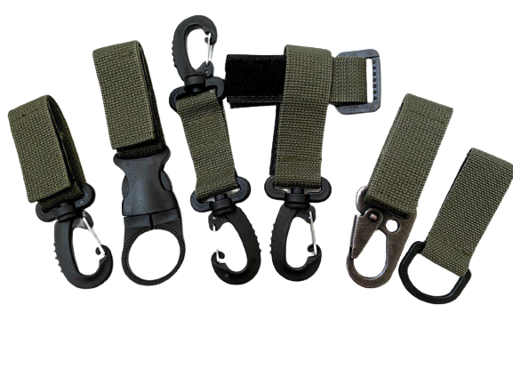 Набір карабінів на стропі Олива