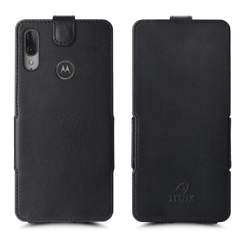 Чохол фліп Stenk Prime для Motorola Moto E6 Plus Чорний (65282)