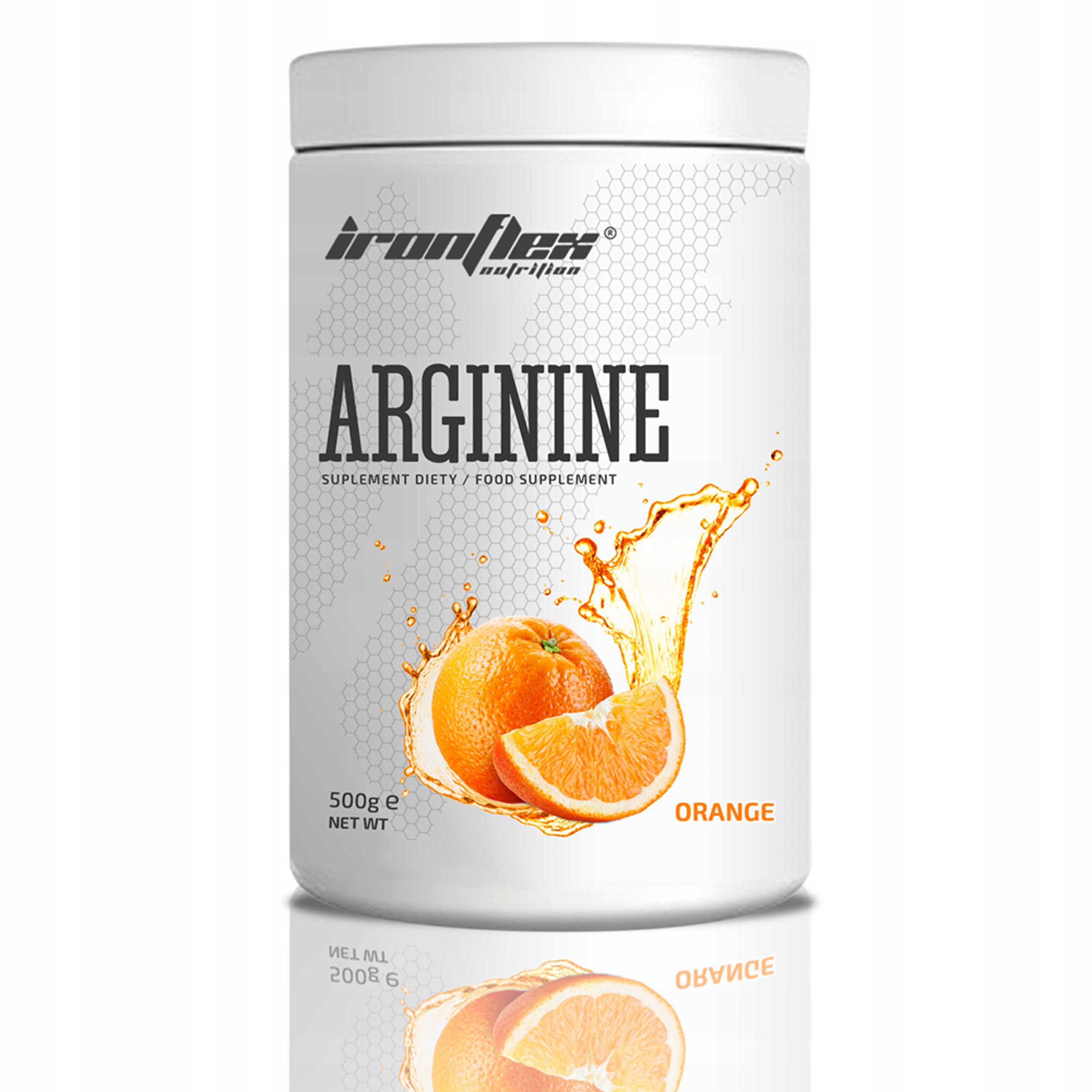 L-аргинин IronFlex Arginine Orange 500 г