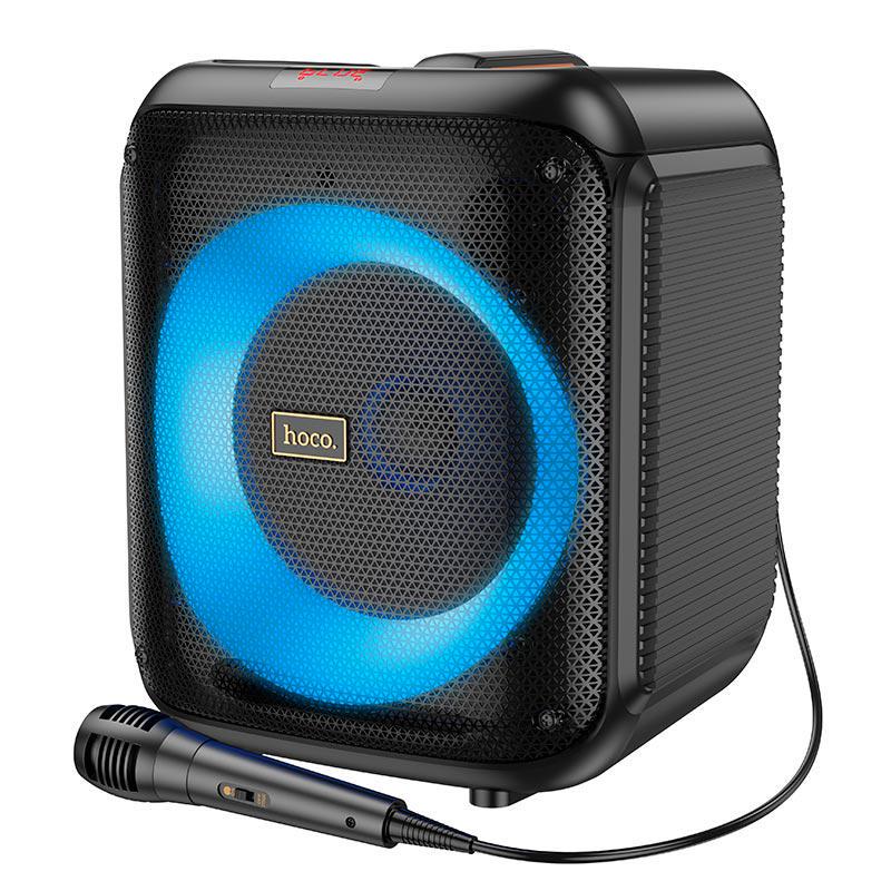 Портативная колонка с караоке Hoco Graceful Outdoor HA1 BT 30W