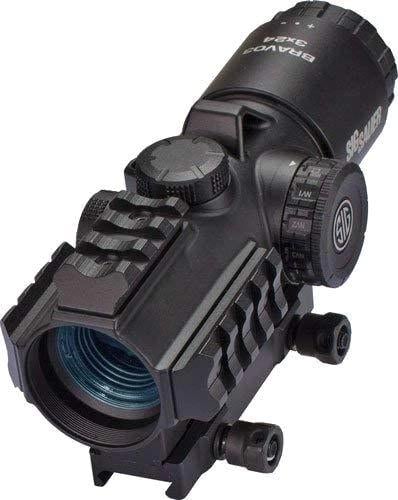 Прицел призматический Sig Optics BRAVO3 BATTLE SIGHT 3X24 мм HORSESHOE DOT ILLUM RETICLE (5003282)