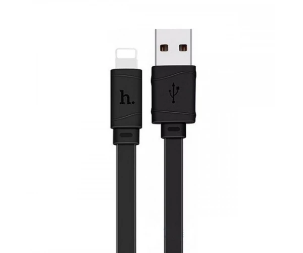 Кабель Data Hoco X5 Bamboo Lightning 1 м Black