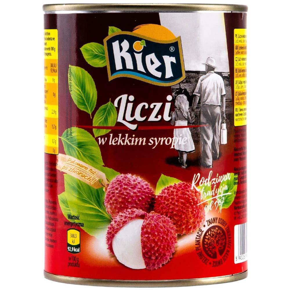 Личи Kier Liczi w Syropie в сиропе 565 г (2532428887)