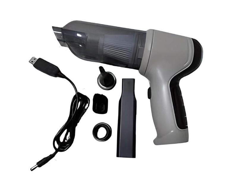Автомобильный пылесос аккумуляторный Vacuum Cleaner HL-107 PRO Version st-6645 фильтр 1 шт.