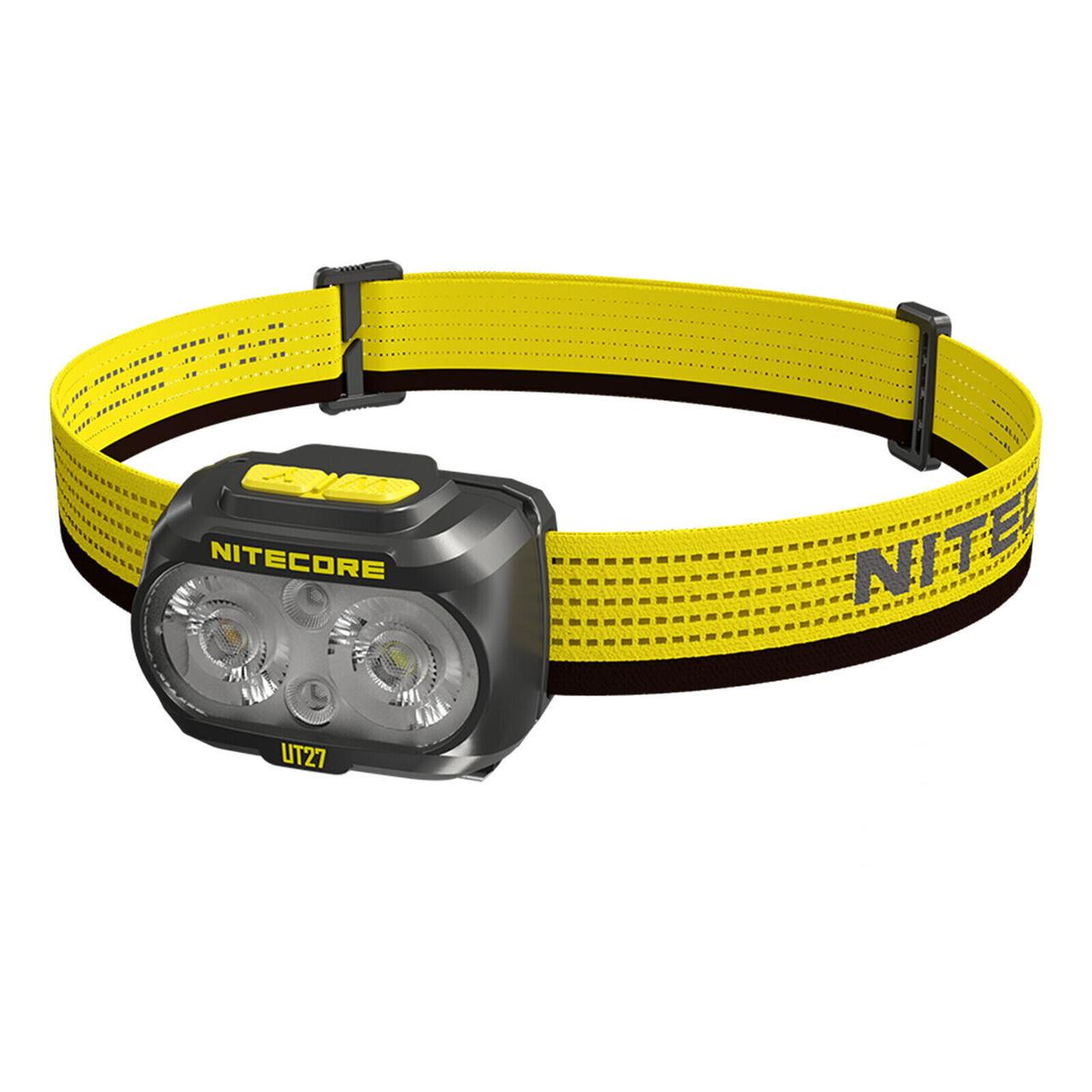 Налобный фонарь с универсальным питанием Nitecore UT27 NEW 800 Lumen (18098914)