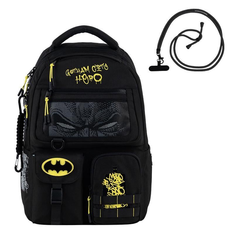 Рюкзак KITE Education teens DC25-2587M Batman