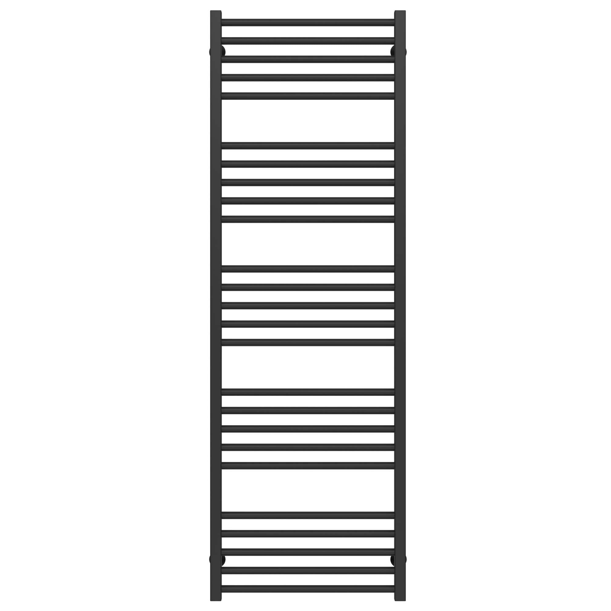 Полотенцесушитель водяной Deffi Lima П25 боковое правое подключение нержавеющая сталь 500х1600 мм Черный (A.LI.160.50.25.B.C)