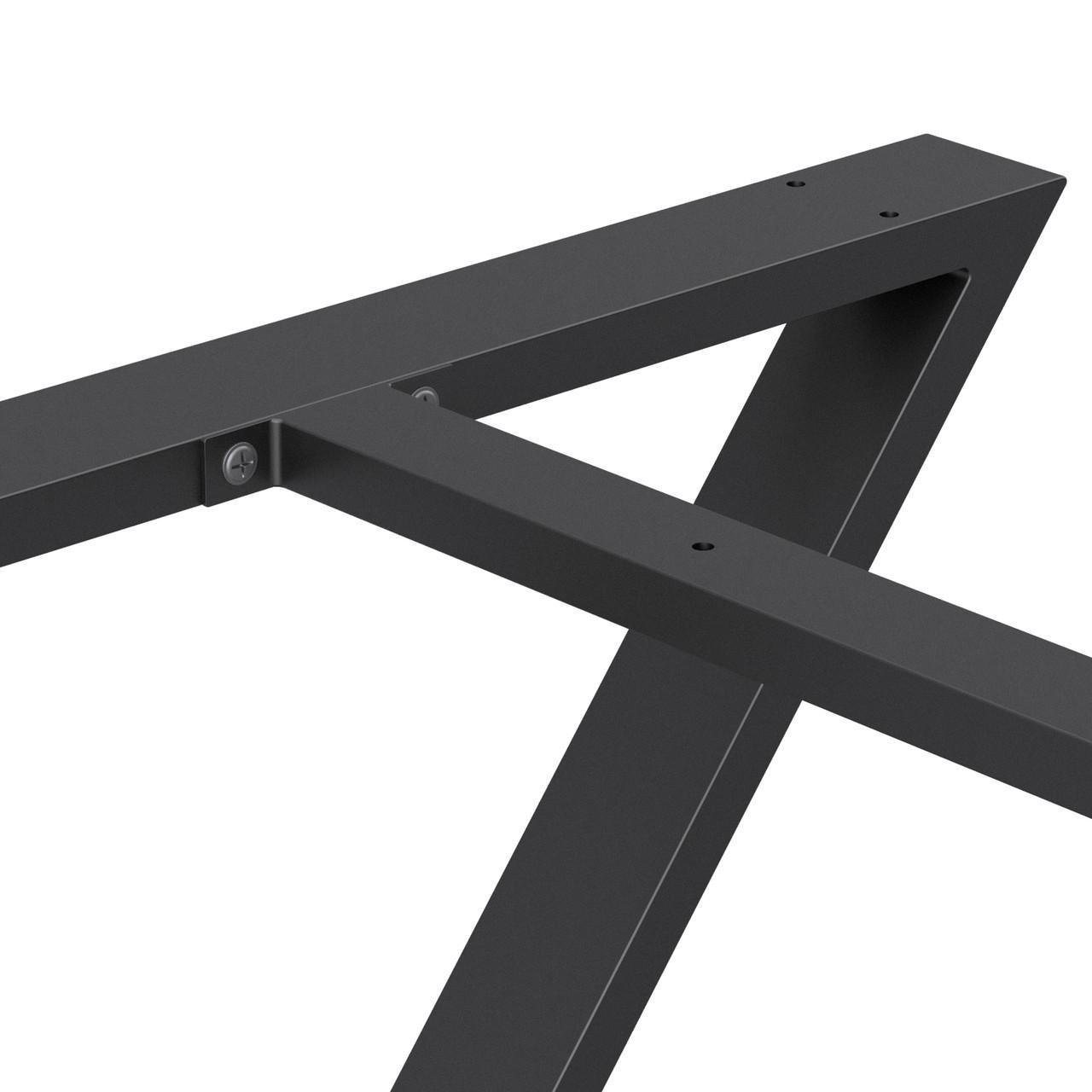 Каркас разборной для стола из металла Loft 1000х600х730 мм Черный (K1076-100) - фото 3 Каркас разборной для стола из металла Loft 1000х600х730 мм Черный (K1076-100) - фото 3
