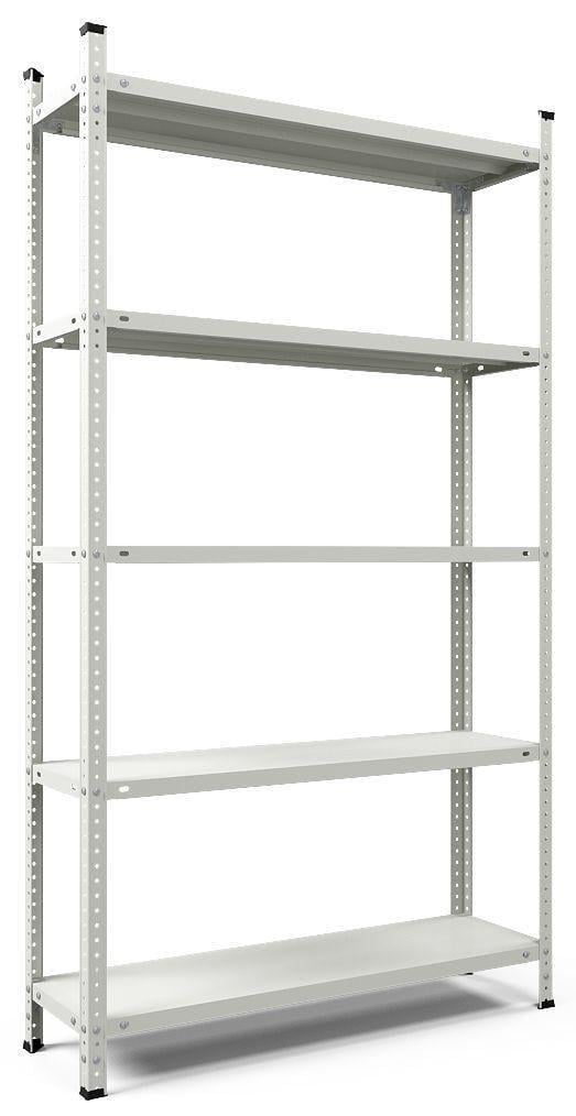 Стелаж Меткас Атлант КС 150 кг/полицю 5 полиць металевий 2000x900x300 мм (2423198920) Стелаж Меткас Атлант КС 150 кг/полицю 5 полиць металевий 2000x900x300 мм (2423198920)