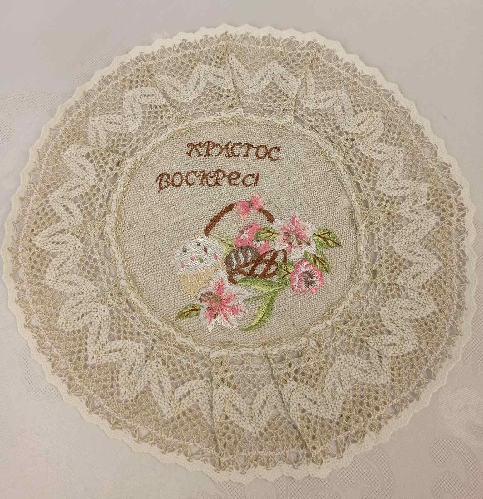 Салфетка пасхальная Easter Holiday D-35 Linen (CN14653)