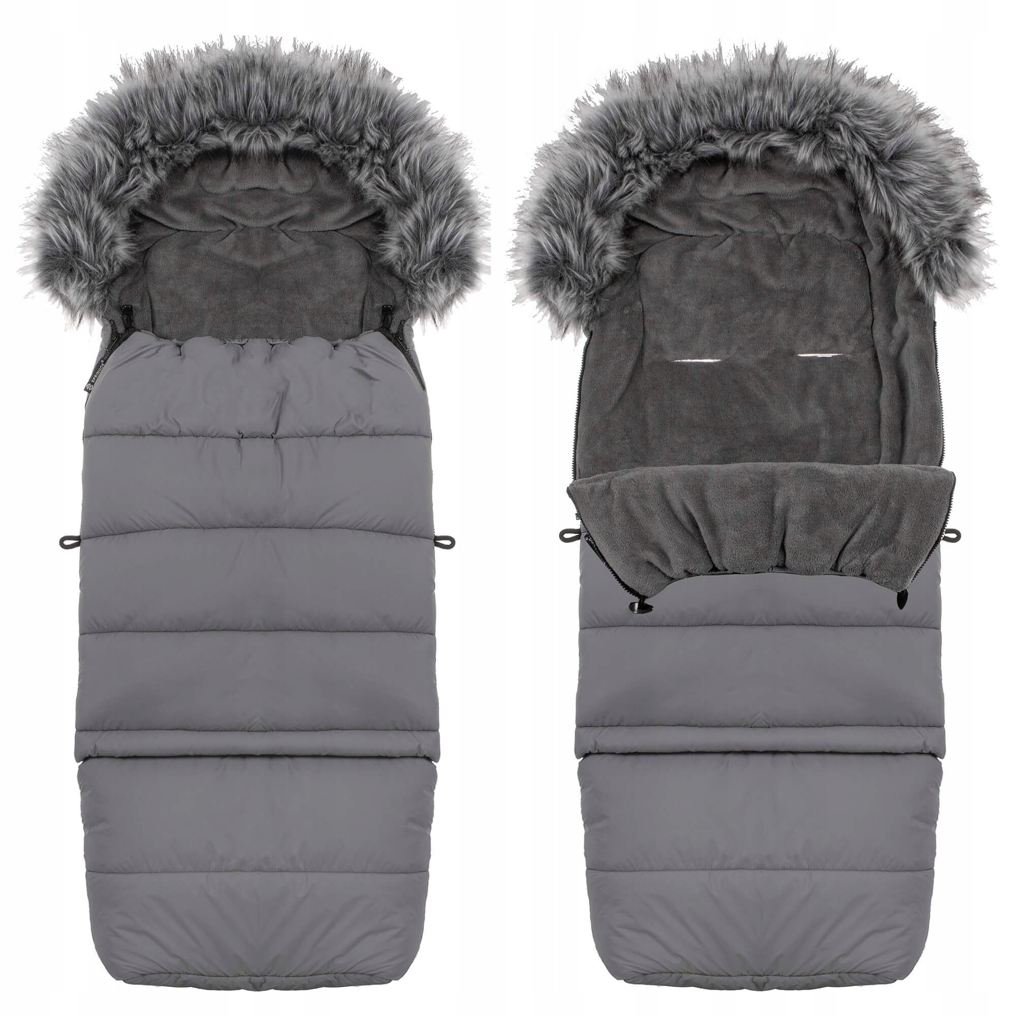 Детский конверт Springos Maxi для коляски и санок 4в1 Grey (SB0023) - фото 3