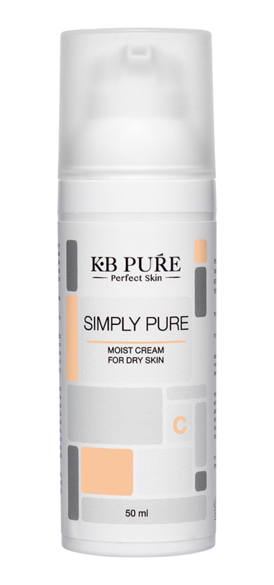 Крем для сухого типа увлажняющий кожи KB Pure FOR DRY SKIN 50 мл (0000137)