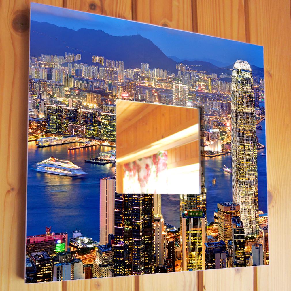 Зеркало декоративное Гонконг 260х260 мм (M03708)