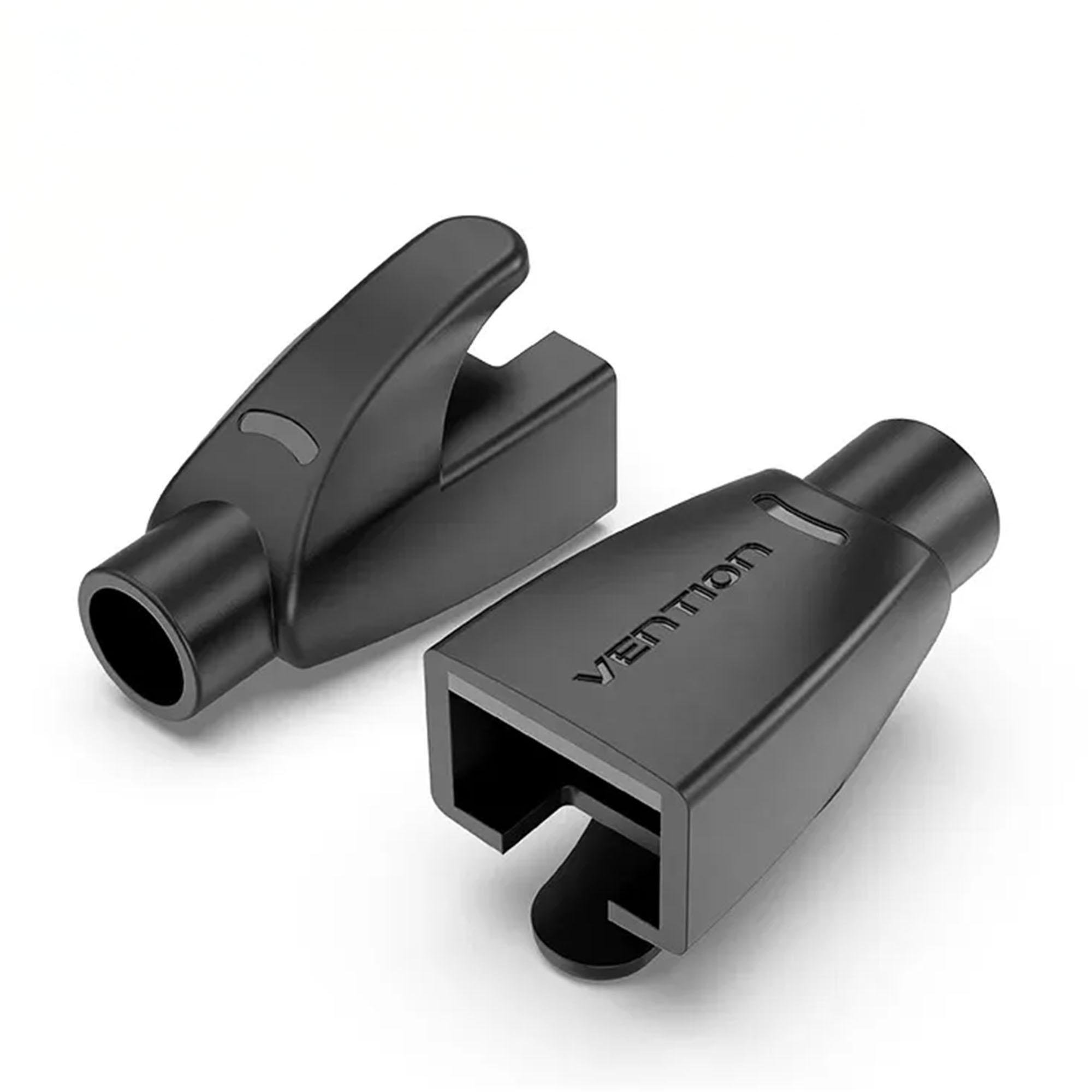 Ковпачки захисні RJ45 Vention 100 шт. 6,5 мм Чорний (IODB0-100)