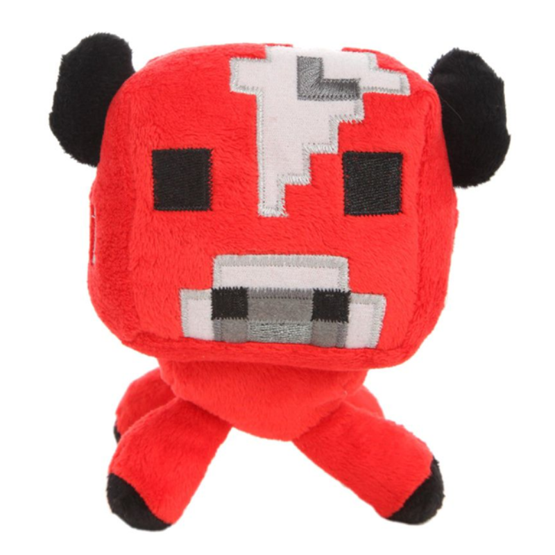М'яка іграшка плюшева Грибна Корова з гри Minecraft 21 см з білими плямами на спині Червоний (2579355540) - фото 9 М'яка іграшка плюшева Грибна Корова з гри Minecraft 21 см з білими плямами на спині Червоний (2579355540) - фото 9