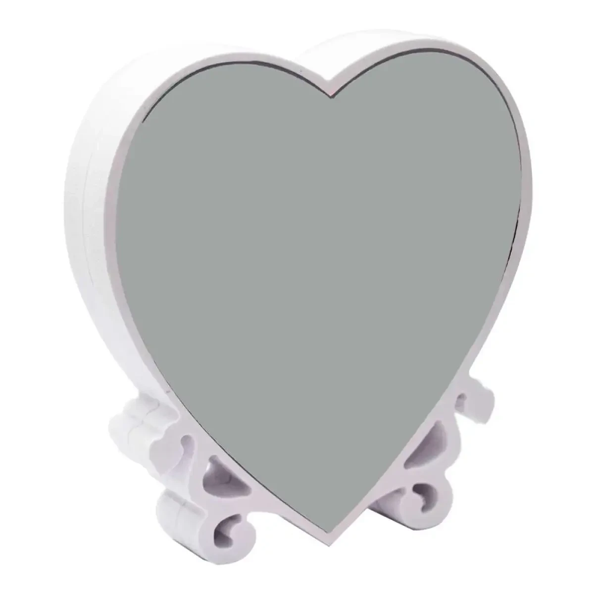 Ночник Сердце бесконечность настольный в спальню от батареек 14,5x3x15 см Малиновый - фото 2