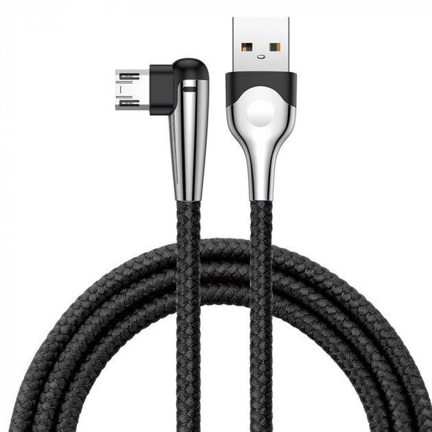 Кабель синхронизации Baseus Sharp-Bird Mobile Game Micro USB 2.4A 1m Cable, Black