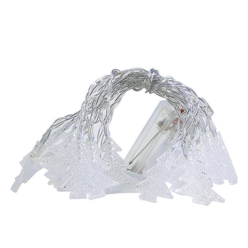 Гірлянда ялинка 6 м 40 LED ламп на батарейках Різнокольоровий (2035290191) - фото 3 Гірлянда ялинка 6 м 40 LED ламп на батарейках Різнокольоровий (2035290191) - фото 3