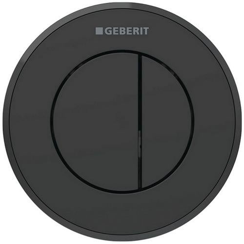 Кнопка слива для установки Geberit Type10 116.055.16.1 матированная Черный (232983)