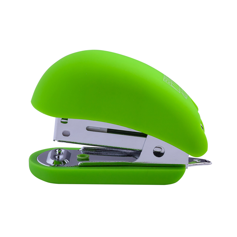 Степлер Buromax Rubber touch Мини до 12 листов Светло-зеленый (BM.4234-12)