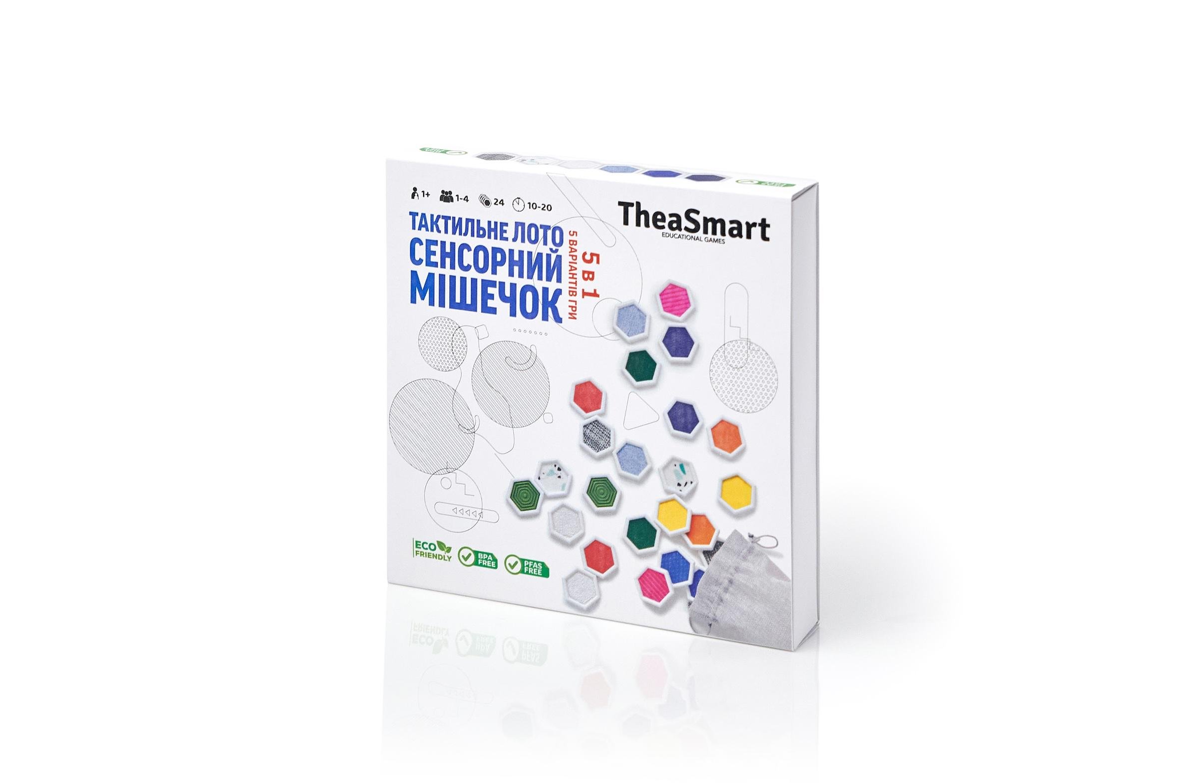 Мемо игра Тактильное лото TheaSmart /Сенсорный мешочек или найди пару (23003) - фото 2 Мемо игра Тактильное лото TheaSmart /Сенсорный мешочек или найди пару (23003) - фото 2