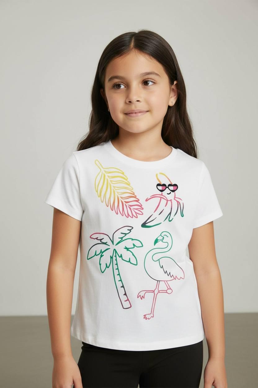 Футболка Tommy Hilfiger S 6/7 лет 116-122 см Белый (0012969-1)