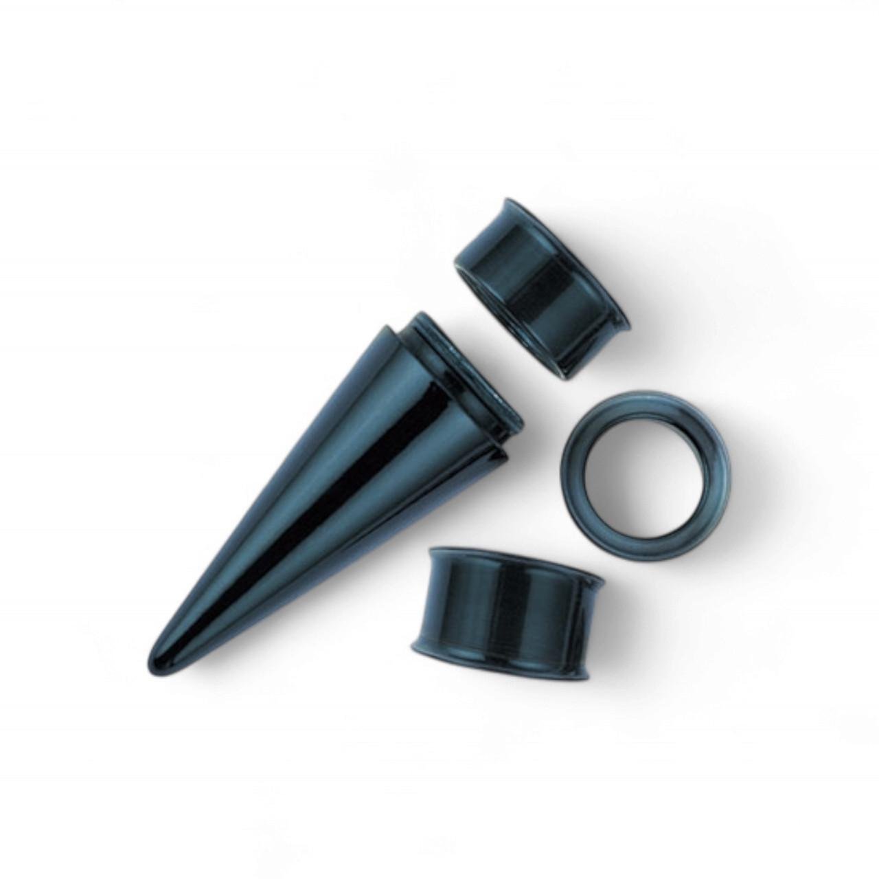 Набор расширитель и 2 туннеля-трубки в коробке 3 мм VHP.P Черный