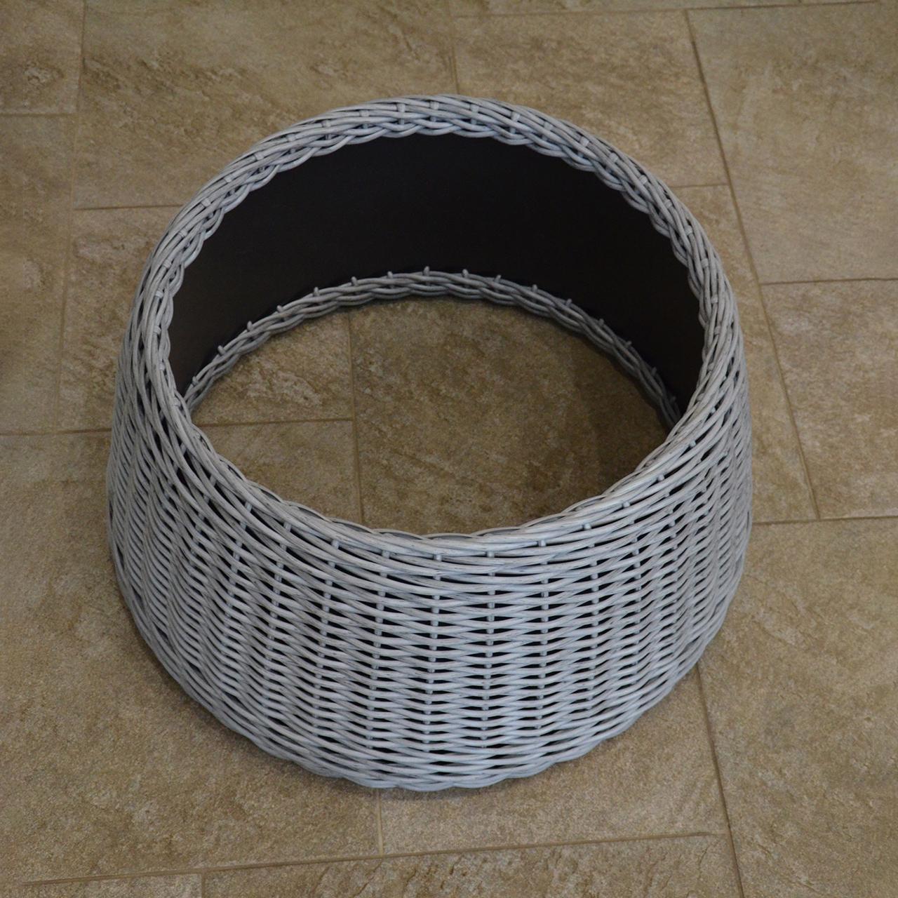 Подставка-юбка под елку плетеная из искусственного ротанга/ручной работы M Серый (23296109) - фото 7 Подставка-юбка под елку плетеная из искусственного ротанга/ручной работы M Серый (23296109) - фото 7