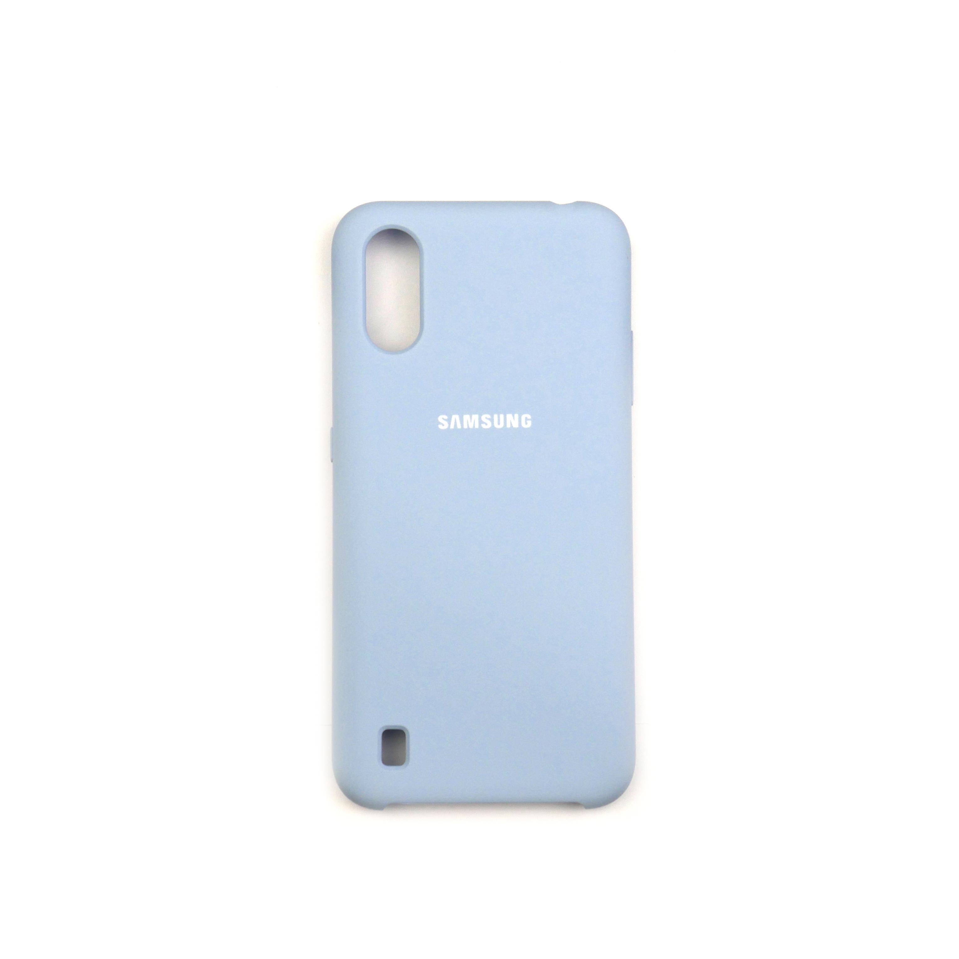 Чехол Jelly Silicone Case Samsung A01 Lilac Purple (5)