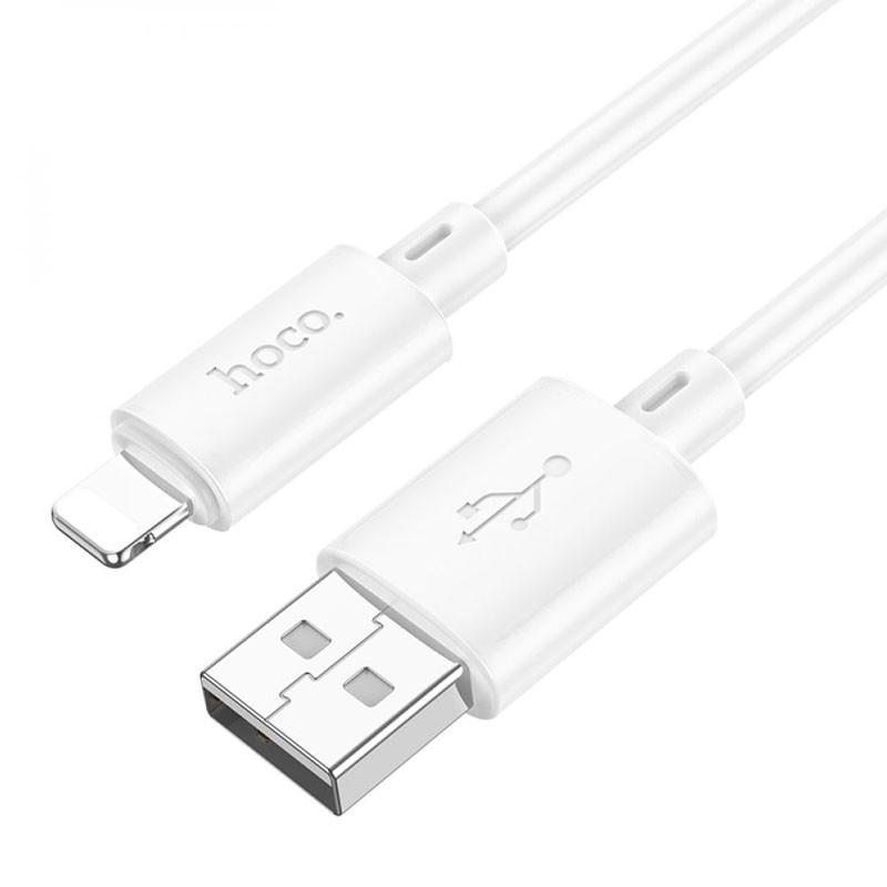 Кабель дата Hoco X88 Gratified USB to Lightning 1 м Білий (00000064569_1) Кабель дата Hoco X88 Gratified USB to Lightning 1 м Білий (00000064569_1)
