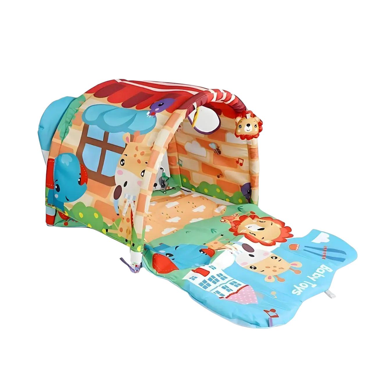 Ковер игровой детский 4в1 с туннелем и игровыми эл (918-001) - фото 3