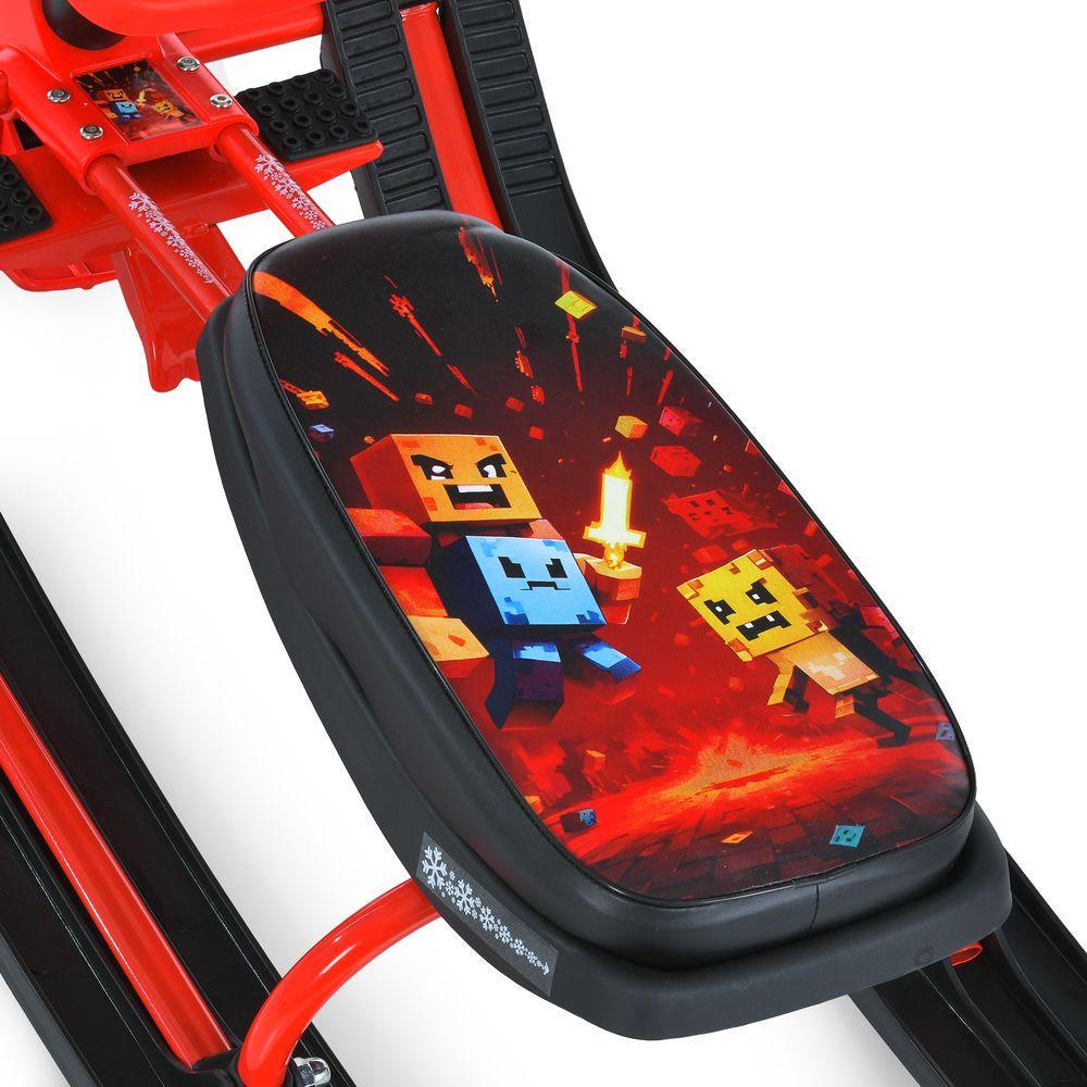 Снегокат детский Bambi MS 1778-9 с мягким сиденьем (2803371339) - фото 4